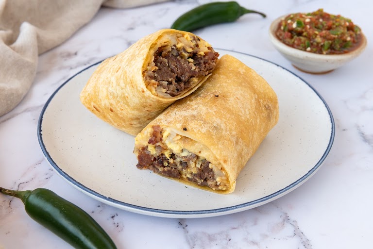 Burrito at Corner Cottage