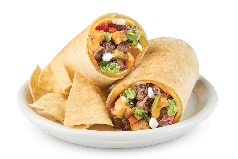 California Steak Burrito at Baja Fresh