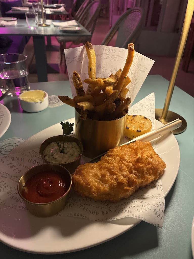 Day Boat Fish & Chips at Saltie Girl