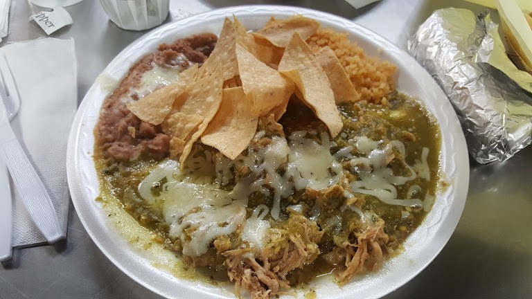 Chilaquiles at The Original Taco Factory