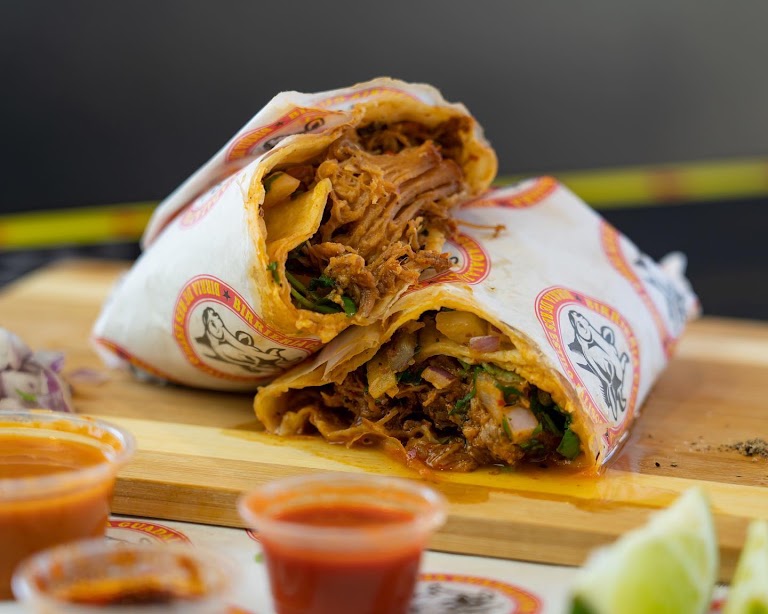 Burrito De Birria at Birrieria Guadalajara