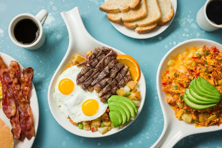 Ribeye Steak & Eggs at Uncle Pete's Cafe
