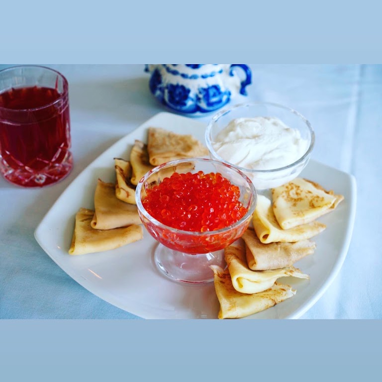 Red Caviar at Traktir Restaurant Valley