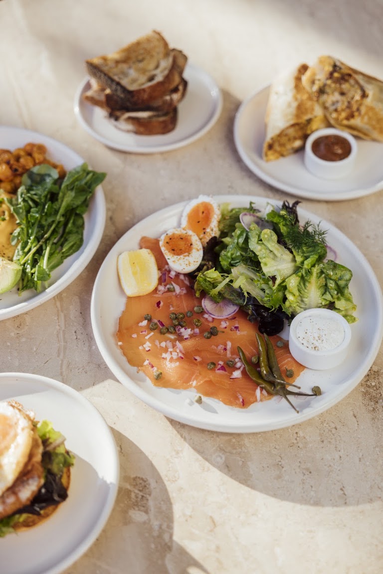 Salmon Mezze at Great White
