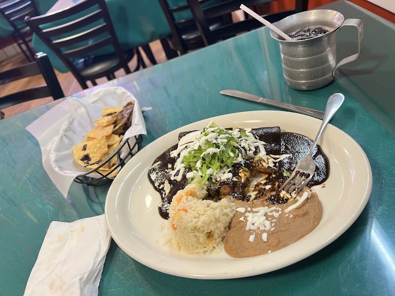 Mole Enchiladas at Rocio's Mexican Kitchen