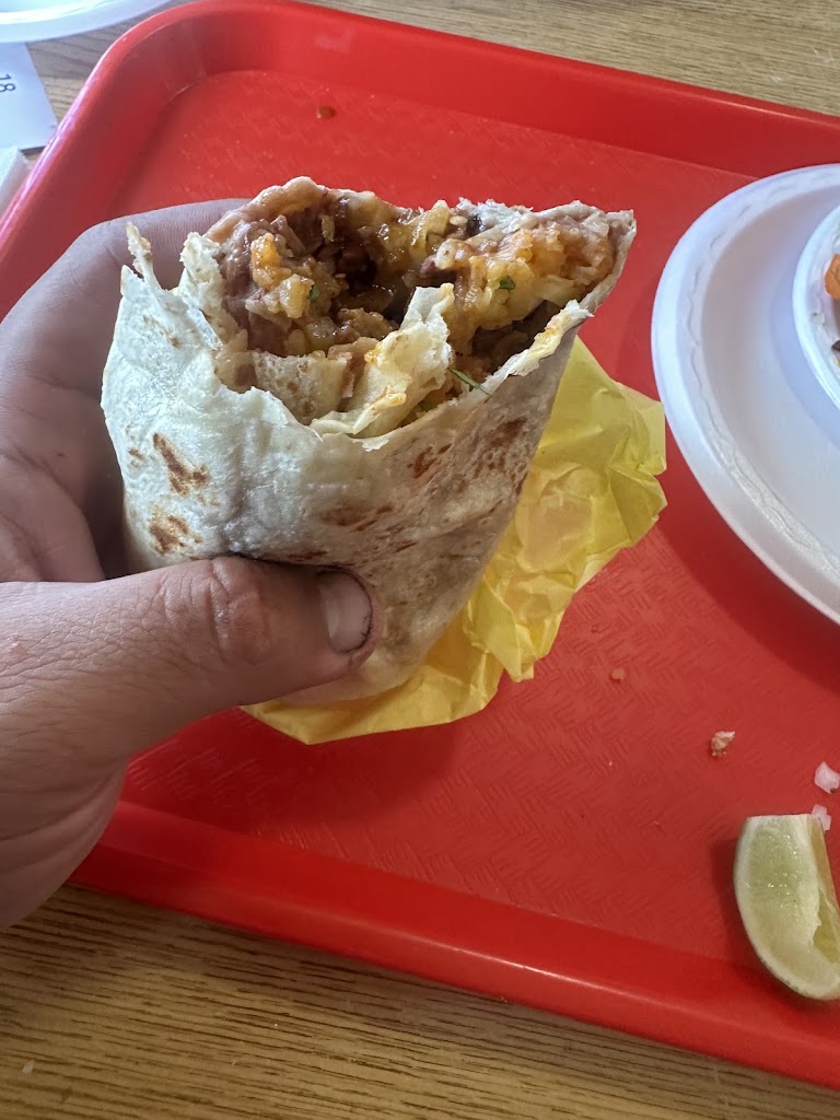 Burritos at Tacos Jalisco