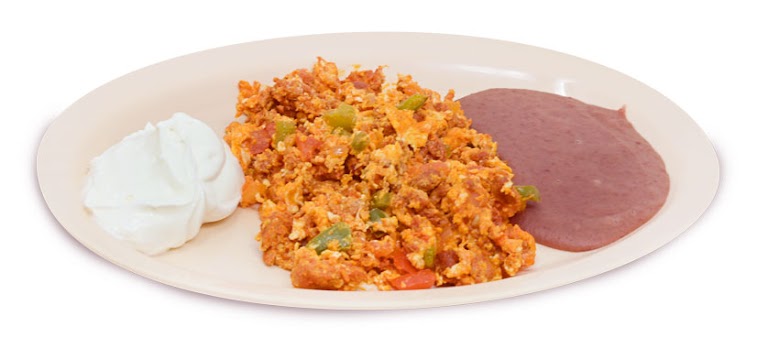 Bistec Encebollado at Mis Raices Salvadorean Restaurant