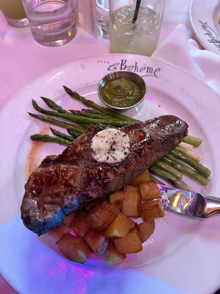 Filet Mignon at La Boheme
