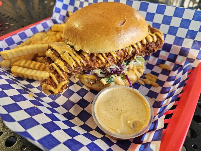 Double Smash Burger at Mean Chix Inc