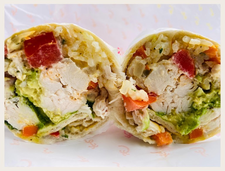 California Chicken Salad at Calif. Chicken Cafe