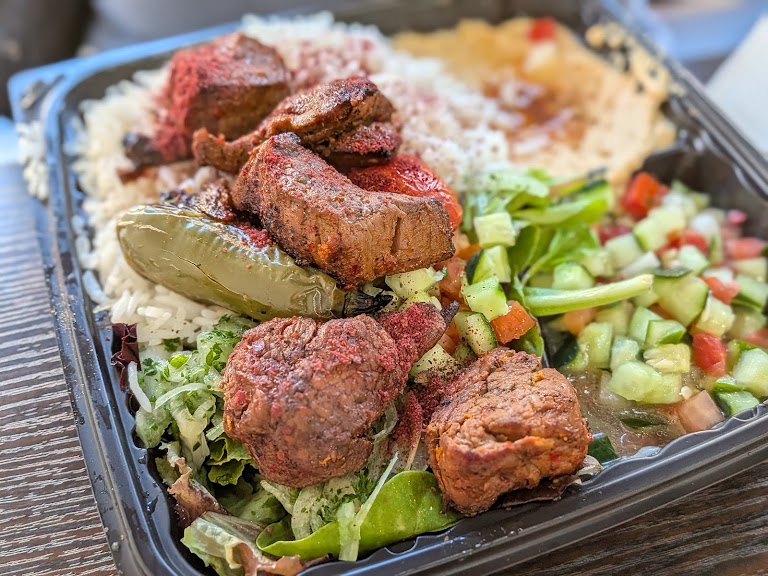 Beef Plate at Pop’s Fresh Mediterranean