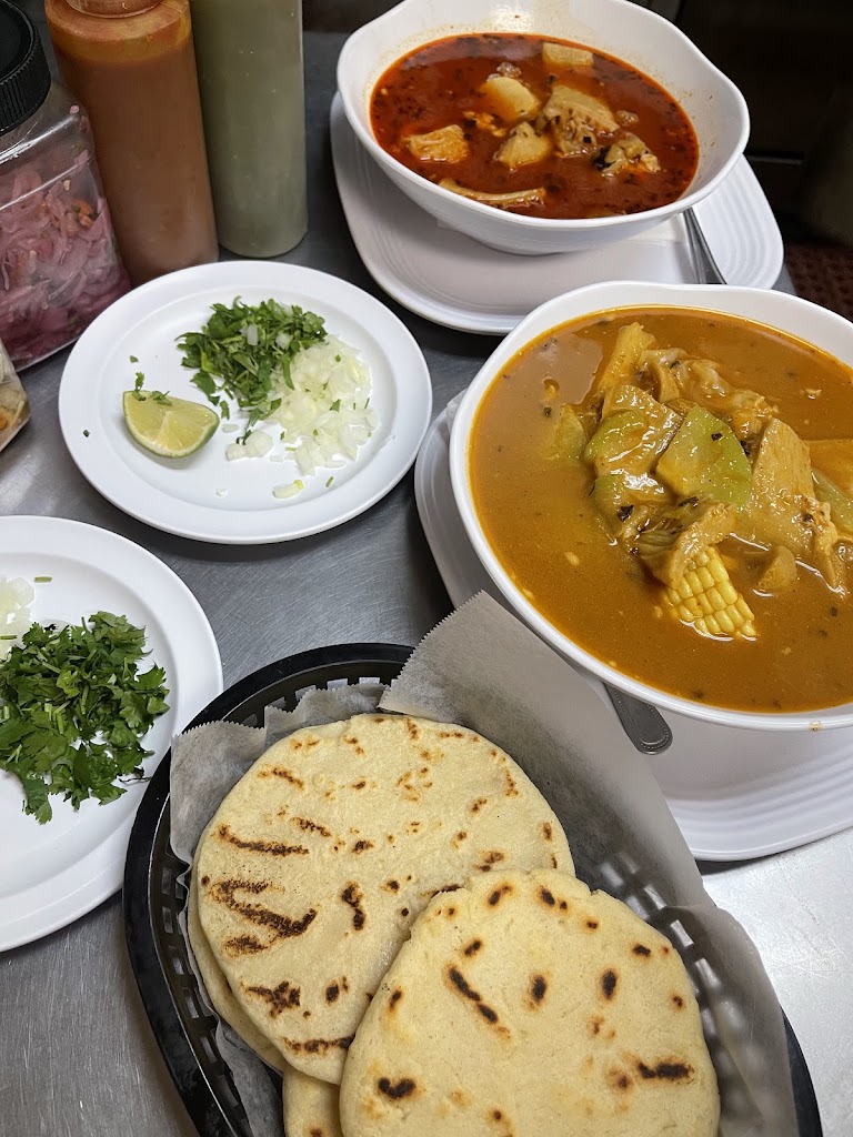 Sopa De Pollo at La Sabrosa Restaurant (PUPUSERIA)