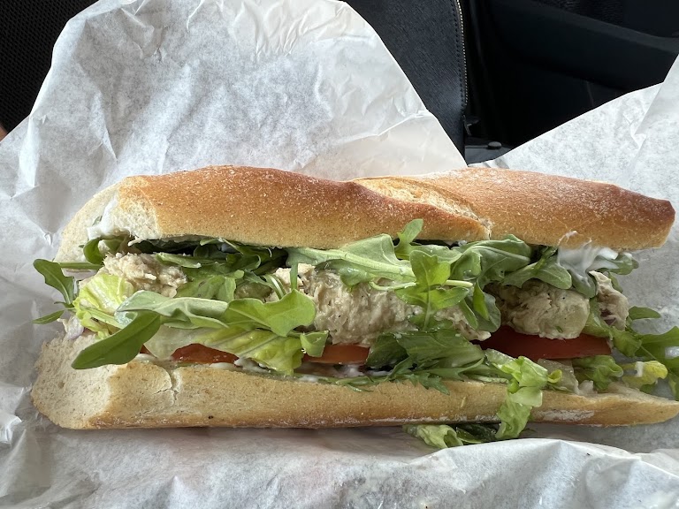 Sandwiches/wraps at Waterlily Cafe