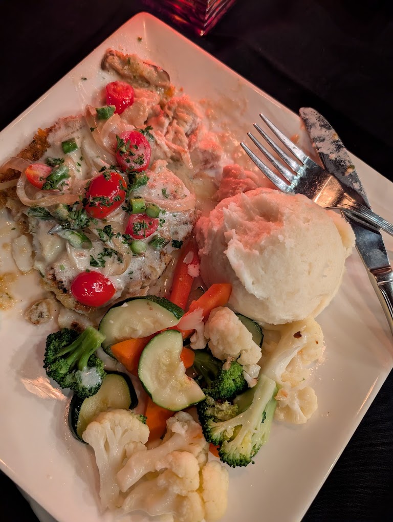 Atlantic Salmon at Mr. V's Bar and Grill