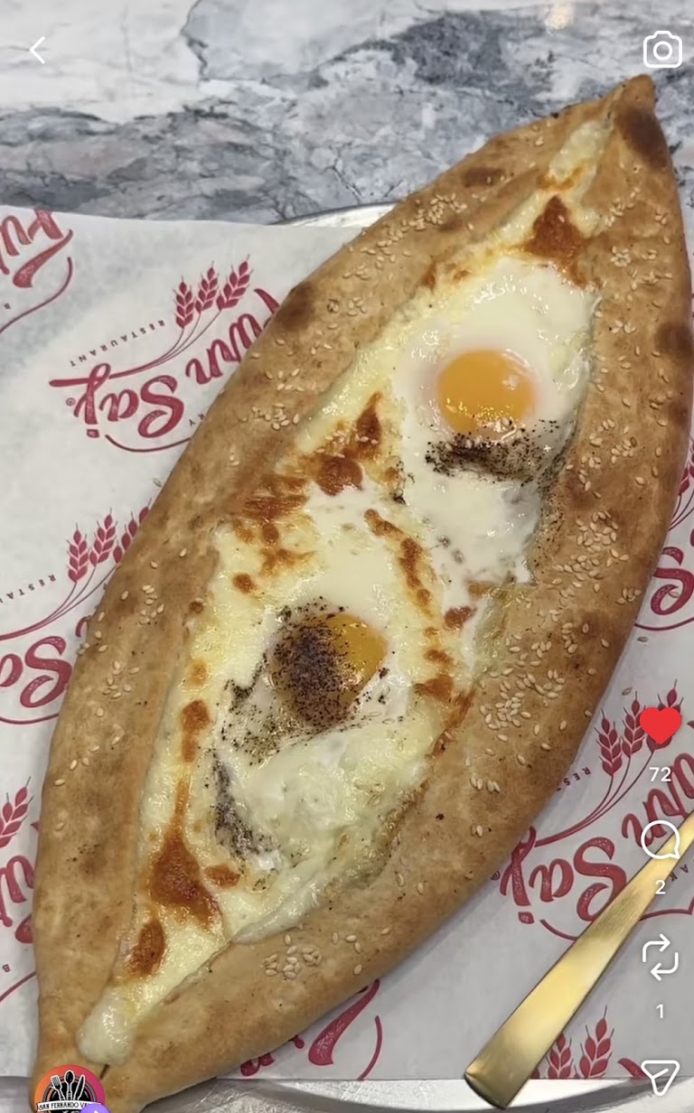 Zaatar Mana'ish at Furn Saj Bakery & Restaurant