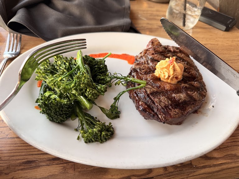 14OZ Angus Ribeye Steak at Orange County Mining Co