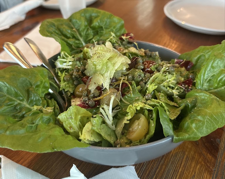 Spicy Salad at Two Doughs Pizza Co.