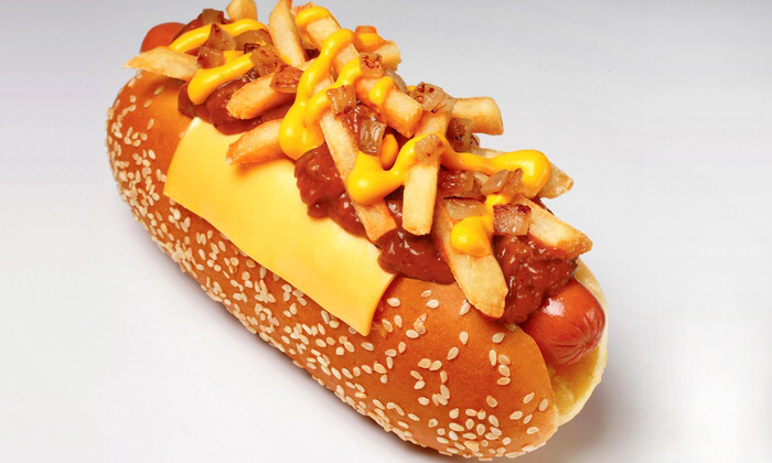 Chili Cheese Dog at Wienerschnitzel