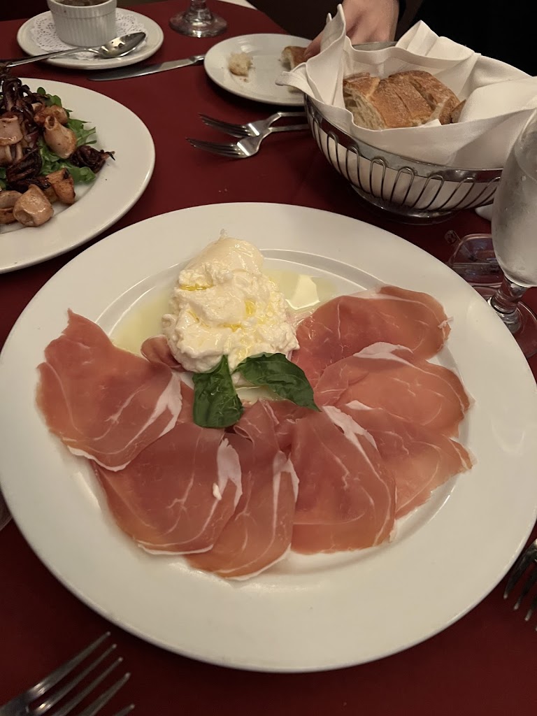 Burrata at Panzanella Ristorante