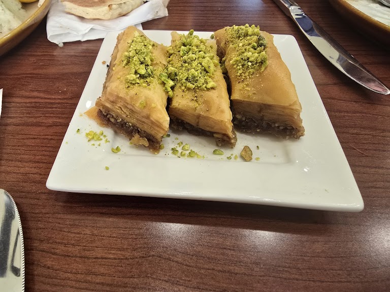 Baklava at Divine Mediterranean Experience