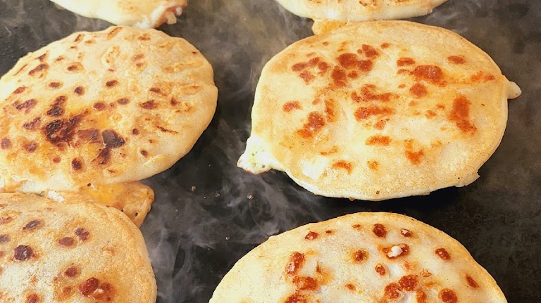 Frijoles Con Queso at PUPUSAS ELI