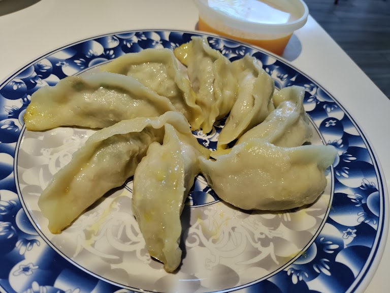 Pork Dumplings at Mayflower Dumpling Express