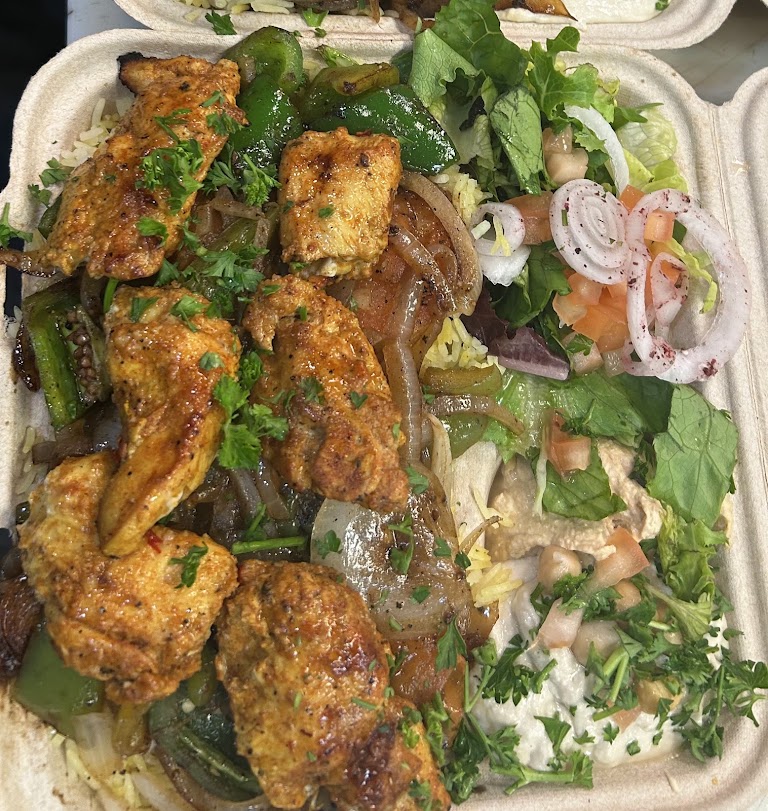 Kabob at Toastyz Mediterranean Grill