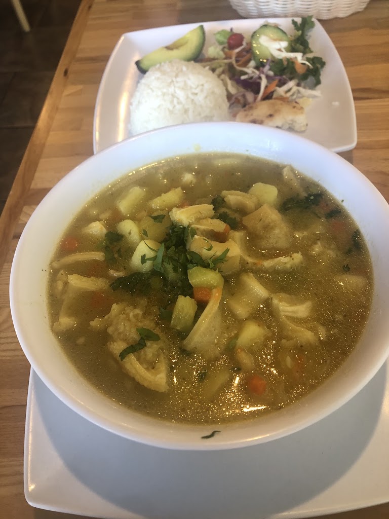 Sopa at Sazon Colombia