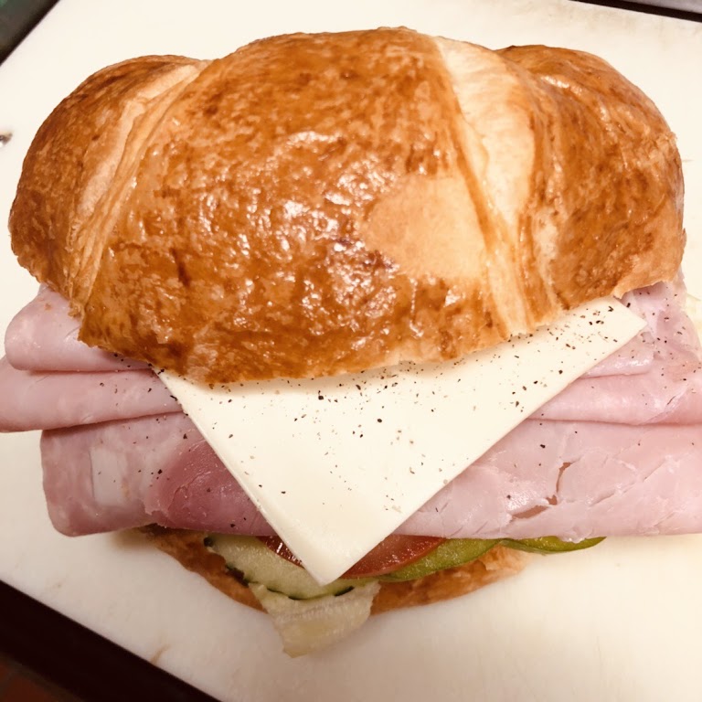 Ham & Cheese at USA Donuts ( By Los Angeles Valley College )