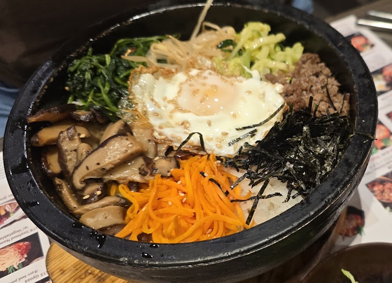C7 Bibimbap & Tofu Soup at A Ri Rang Tofu House