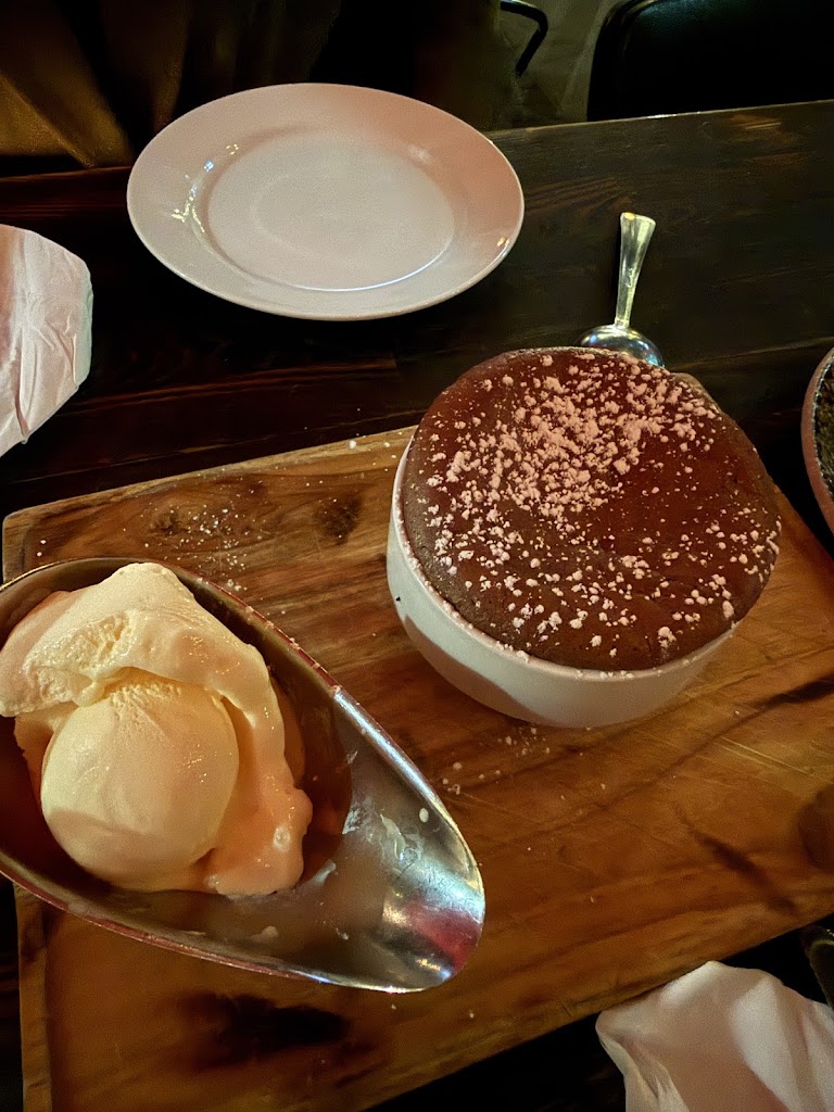 Profiteroles Au Chocolat at Meet in Paris French Bistro