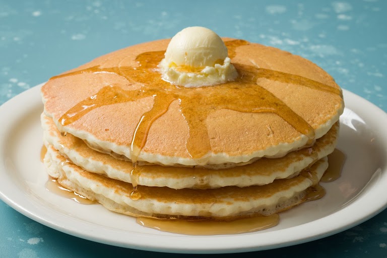 Pancakes at Uncle Pete's Cafe