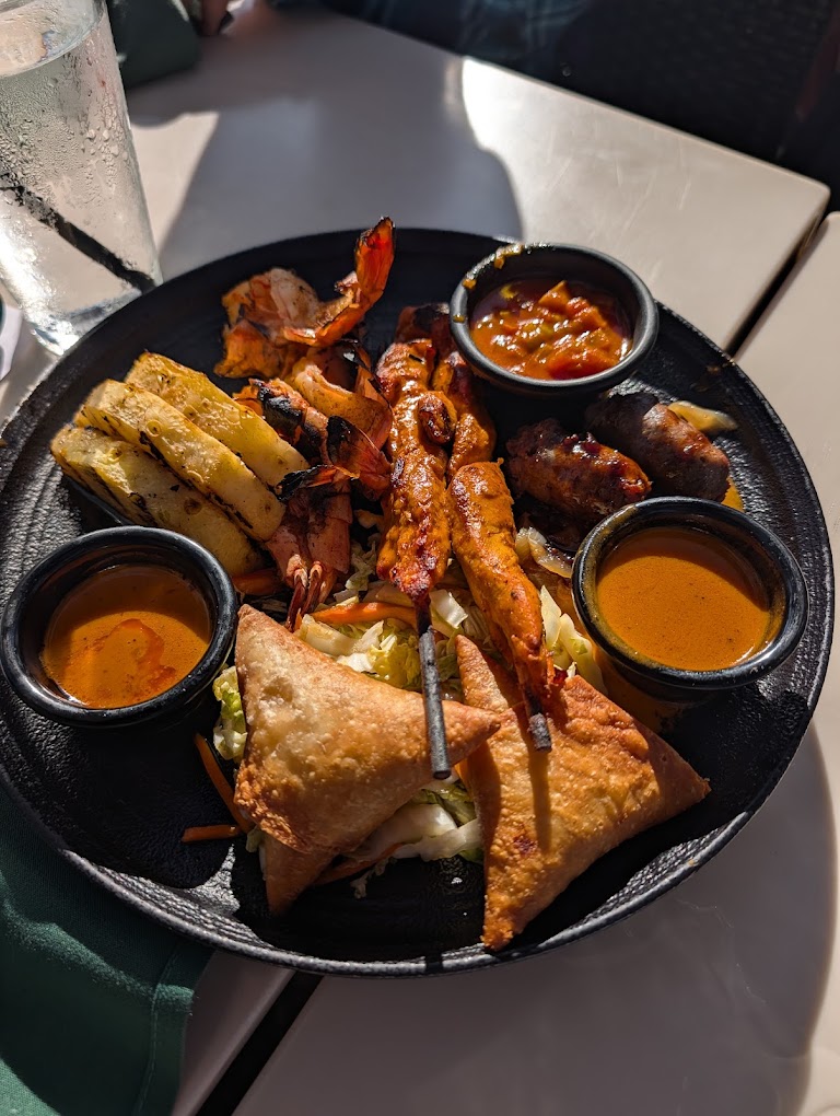 Sampler Plate for Two at Mozambique