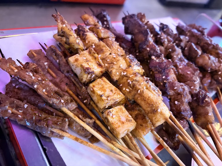 Lamb Skewers at 老高烧烤洛杉矶店 Gao's BBQ & Crab LA
