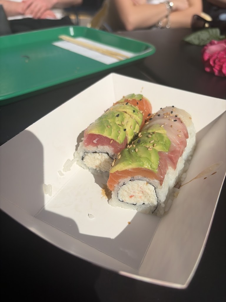 18.rainbow (wrap) at Green Wave Sushi Wrap