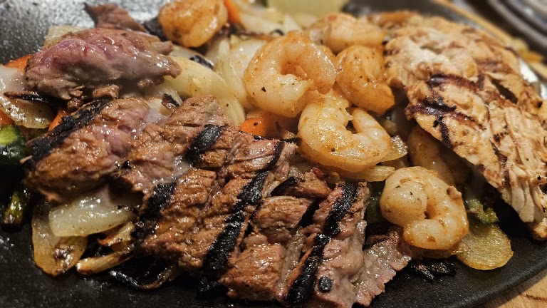 Carne Asada & Shrimp at El Torito