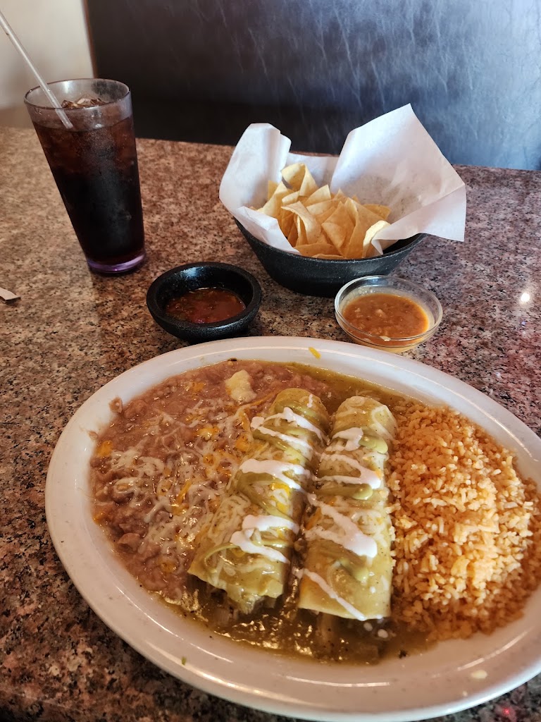 Enchiladas at El Sol Mexican Restaurant
