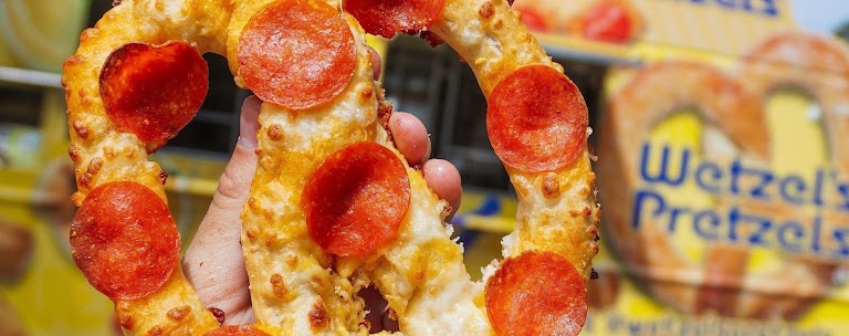 Pepperoni Twist at Wetzel's Pretzels