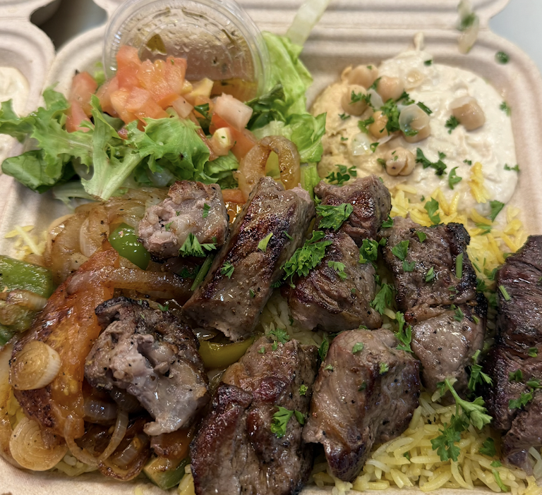 Shawarma at Toastyz Mediterranean Grill