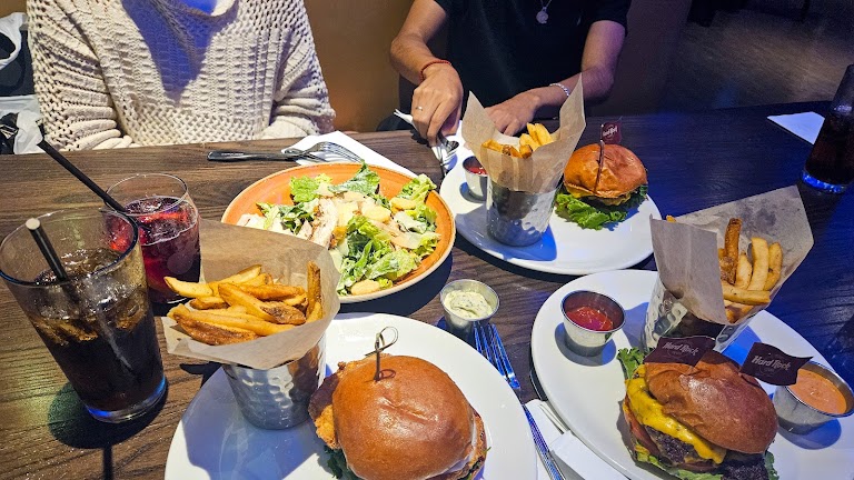 BBQ Bacon Cheeseburger at Hard Rock Cafe