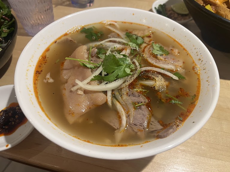 Bún Bò Huế at Quán Hỷ Restaurant