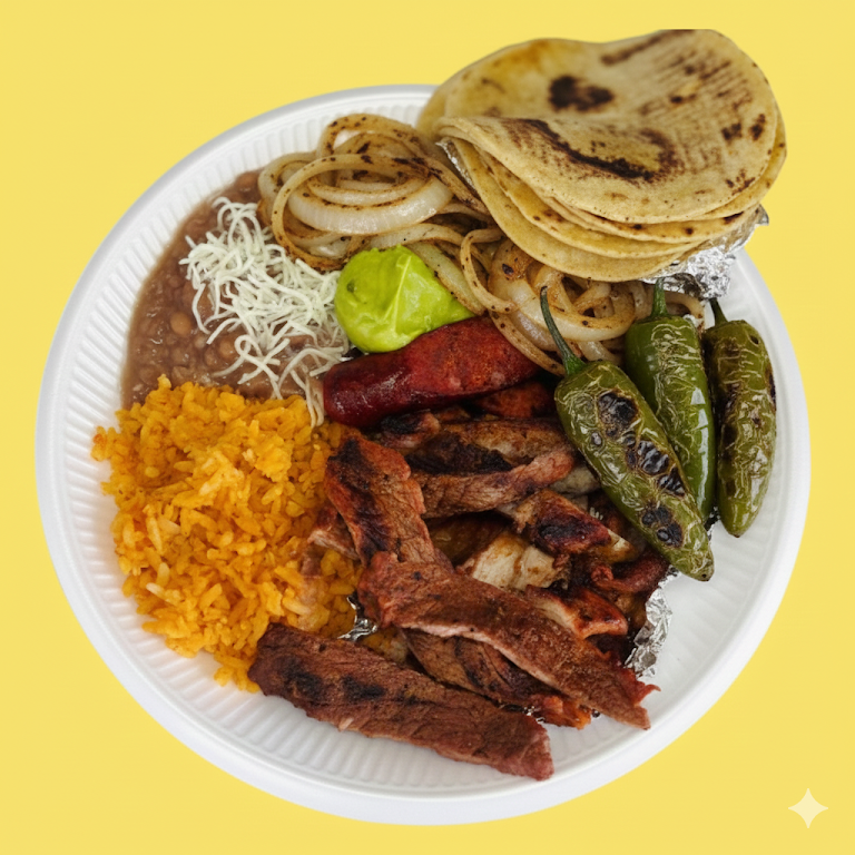 Carne Asada at Tacos los gordos estilo tijuana