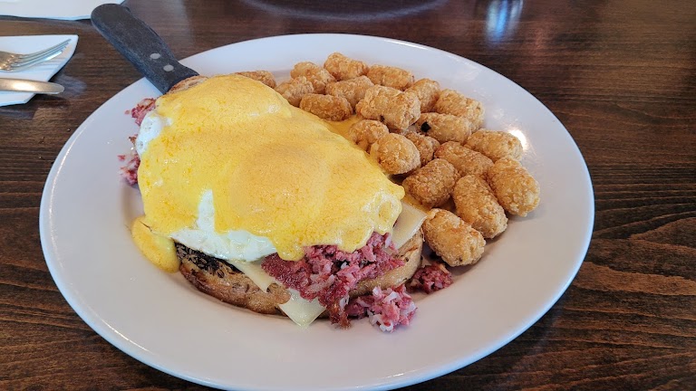 Eggs Benedict at Twohey's Restaurant