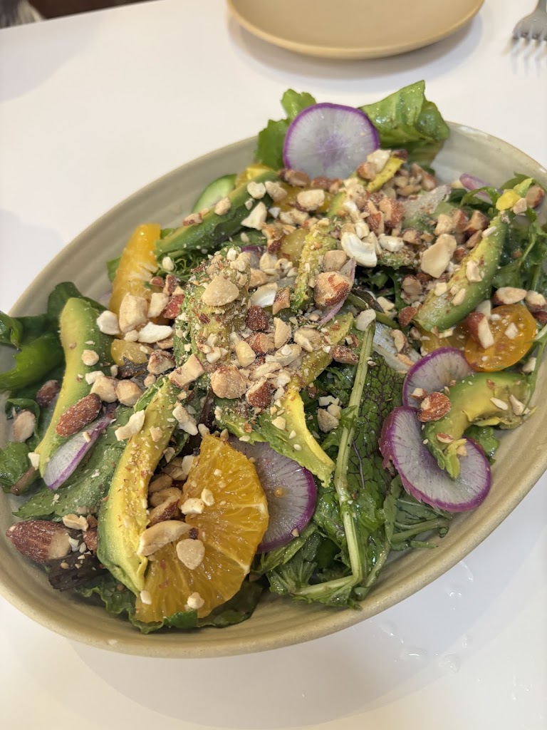 Roasted Squash & Kale Salad [gf][ve] at Yang's Kitchen