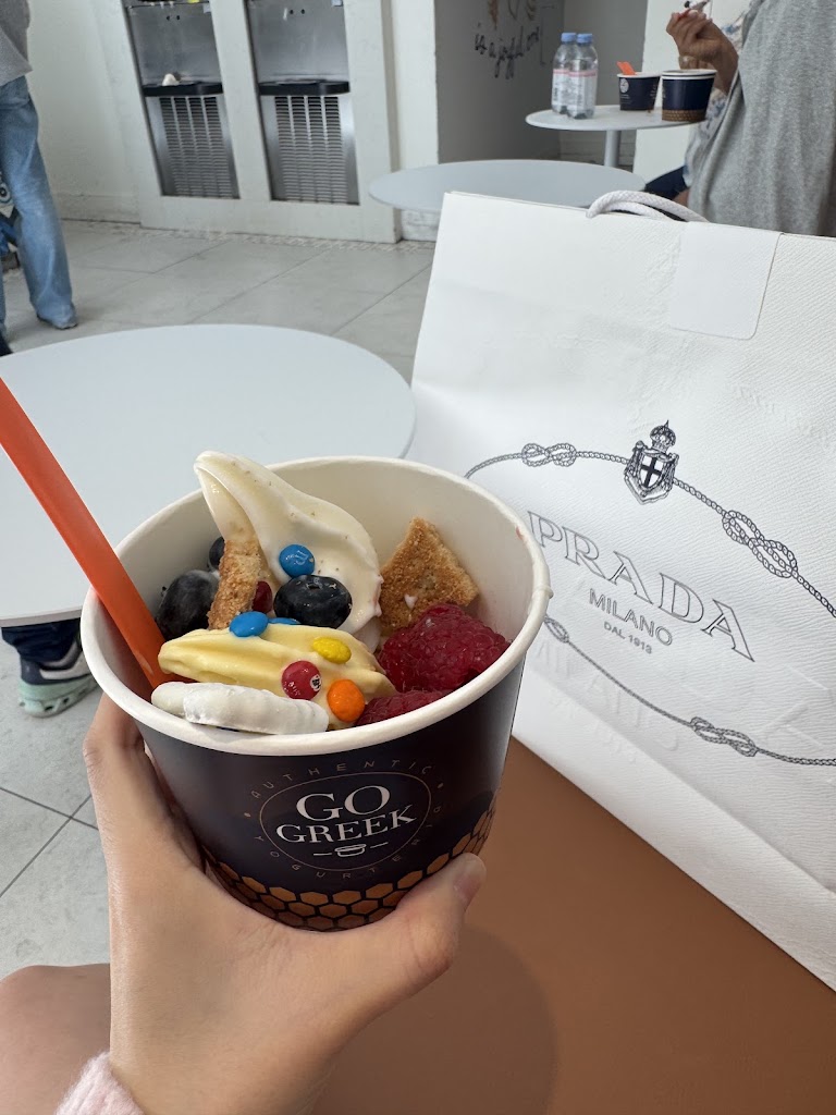 Hazelnut at Go Greek Yogurt
