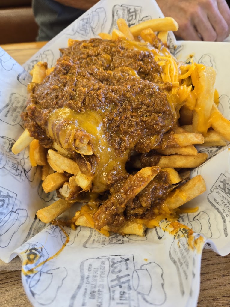 Chili Cheese Fries at The Hat