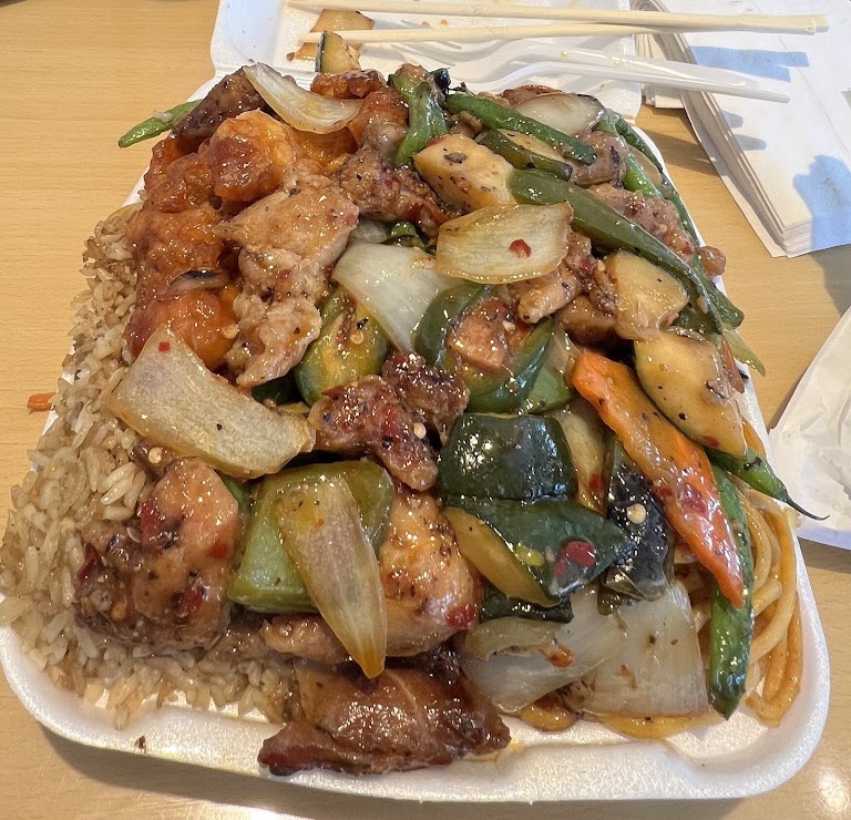 BBQ Pork at China Wok Fast Food