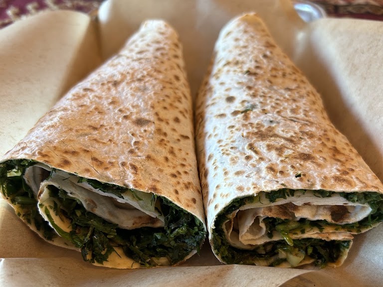Zhengyalov Hatz (herb-filled Flatbread) at Zhengyalov Hatz - Glendale