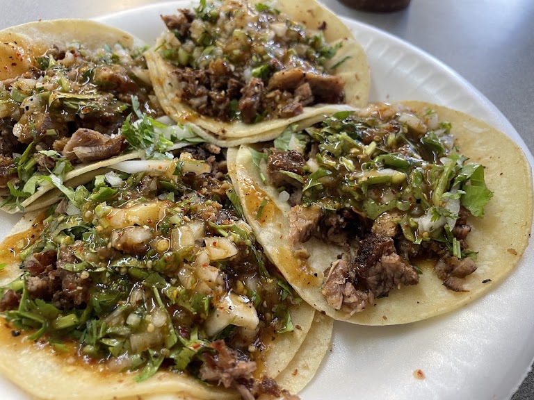 Carne Asada Tacos at Chema's Tacos