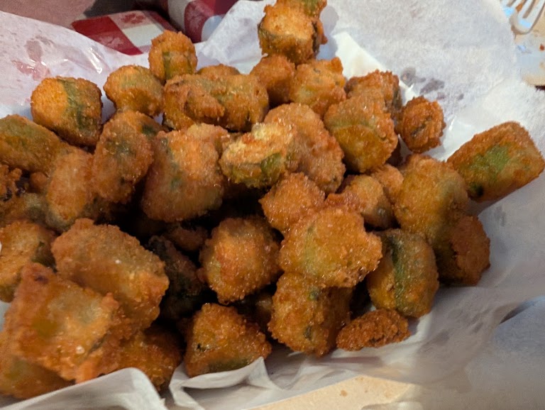 Fried Okra at Gus's World Famous Fried Chicken